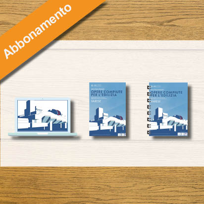 Opere Edili Varese - Abbonamento Online + Stampa Listino Web 1/2025 + Volume Cartaceo 2/2025