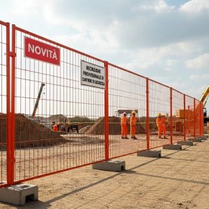 Novità recinzione provvisionale di cantiere di sicurezza
